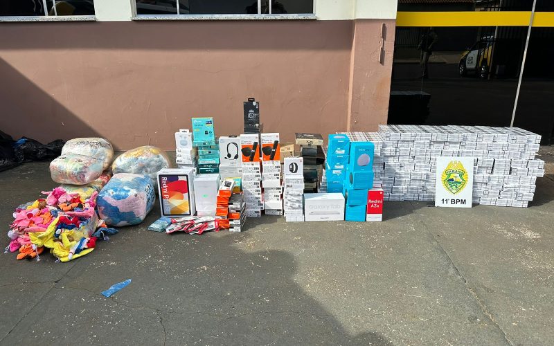 Operação em Ubiratã Detém Dois Suspeitos por Contrabando e Descaminho