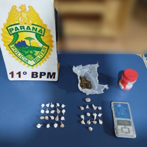 Mulher é presa por tráfico de drogas em Engenheiro Beltrão