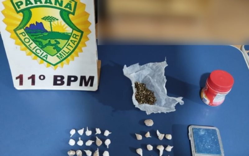 Mulher é presa por tráfico de drogas em Engenheiro Beltrão