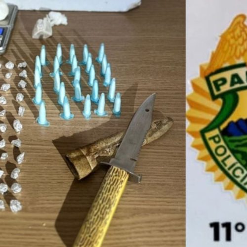 Prisão por tráfico de drogas em Luiziana