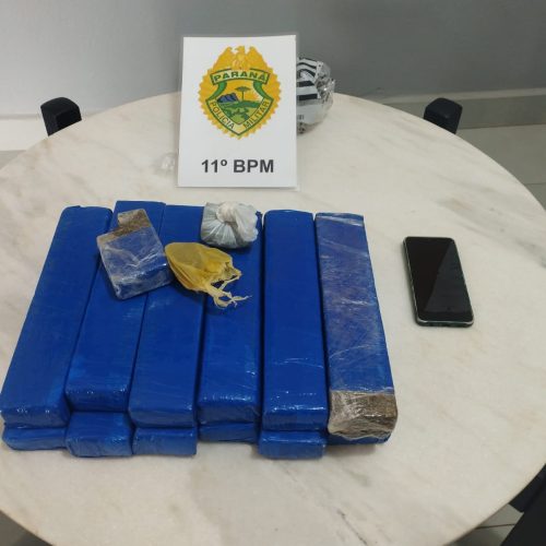 Apreensão de 10 kg de Maconha Após Denúncia de Agressão em Peabiru