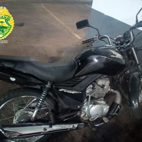 Polícia Militar Recupera Moto Furtada e Apreende Adolescentes em Campo Mourão