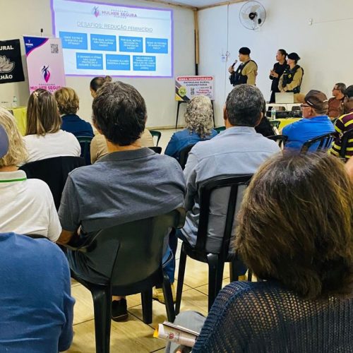 PM promove palestra sobre Violência Doméstica e Segurança Rural em Engenheiro Beltrão