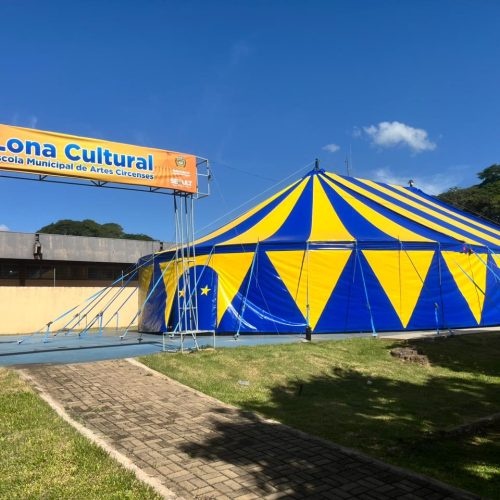 Campo Mourão amplia infraestrutura cultural com nova lona para escola de circo