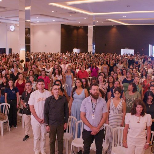 Abertura do ano letivo é marcada com evento para receber servidores da Educação