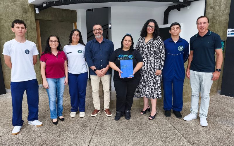 Estudantes apresentam projeto inovador na área ambiental para a prefeitura de Campo Mourão