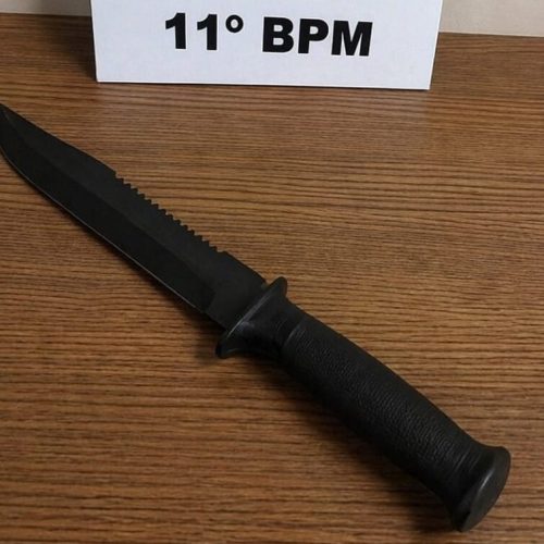 Homem é preso por tentativa de feminicídio em Mamborê após agredir companheira com faca