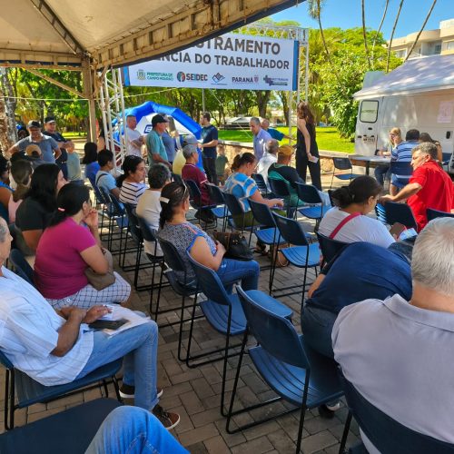 Feirão de Emprego em Campo Mourão aposta em trabalhadores cinquentenários