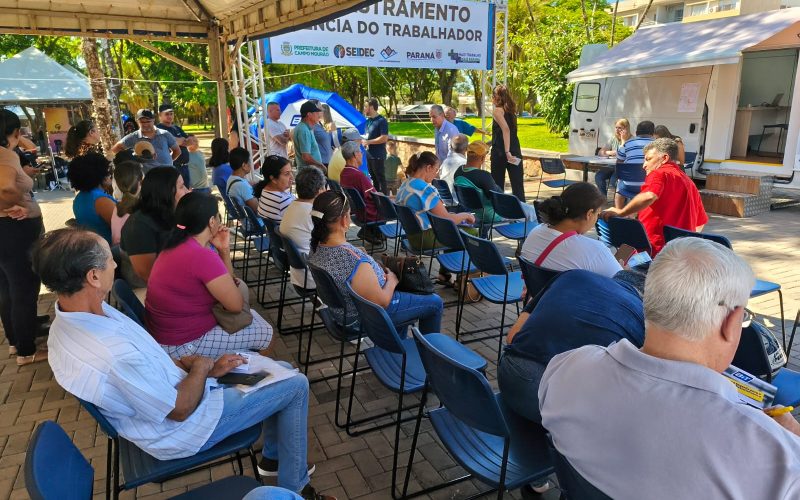 Feirão de Emprego em Campo Mourão aposta em trabalhadores cinquentenários