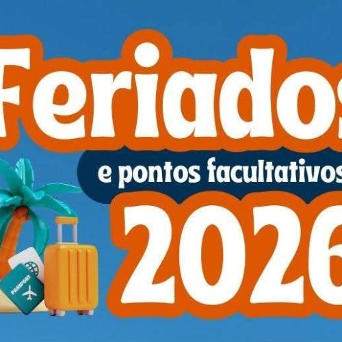 Calendário 2026: Confira os feriados nacionais e pontos facultativos do ano