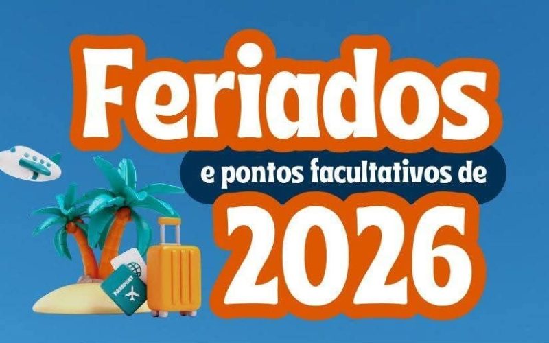 Calendário 2026: Confira os feriados nacionais e pontos facultativos do ano