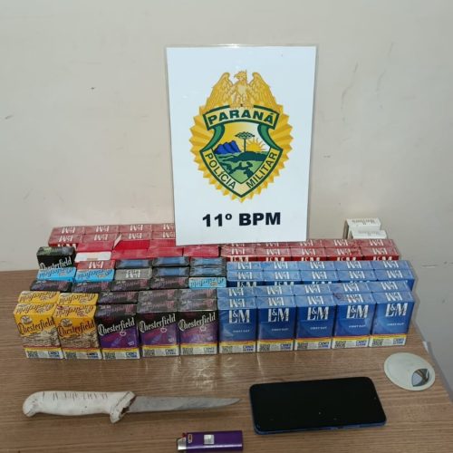 Homem de 23 anos é preso após furtar supermercado no centro de Campo Mourão