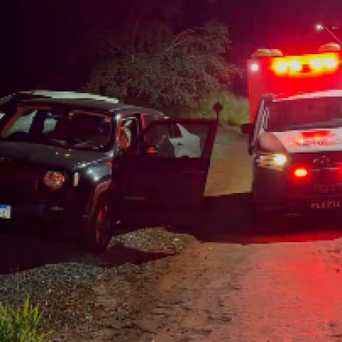 PM detém quatro suspeitos de homicídio na região da Usina Mourão