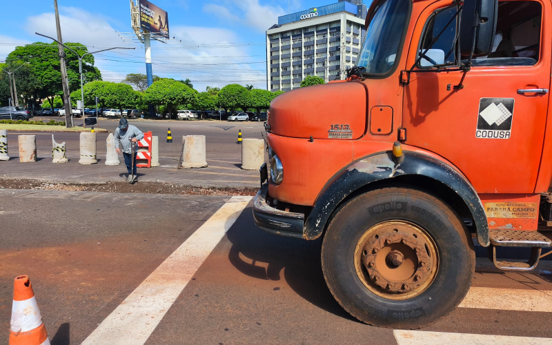 Fechamento do cruzamento no semáforo da BR 158 conclui intervenção para mais segurança no trânsito