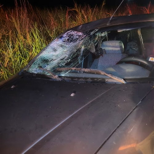 Homem fica gravemente ferido após ser atropelado na PR-558, entre Campo Mourão e Araruna