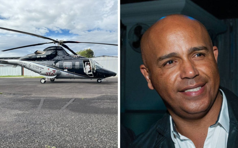 HELICÓPTERO DESAPARECE EM SC; CANTOR RICK ESTÁ ENTRE OS OCUPANTES