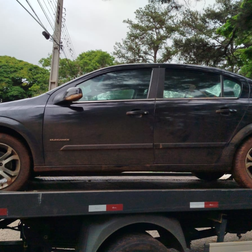 Polícia Militar recupera veículo com alerta de roubo na zona rural de Campo Mourão