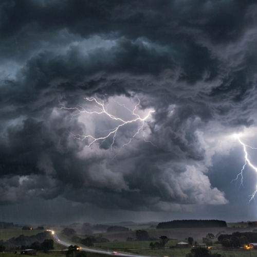 Alerta Máximo: Paraná enfrenta risco de temporais severos, ventos acima de 100 km/h e chuvas de até 200 mm