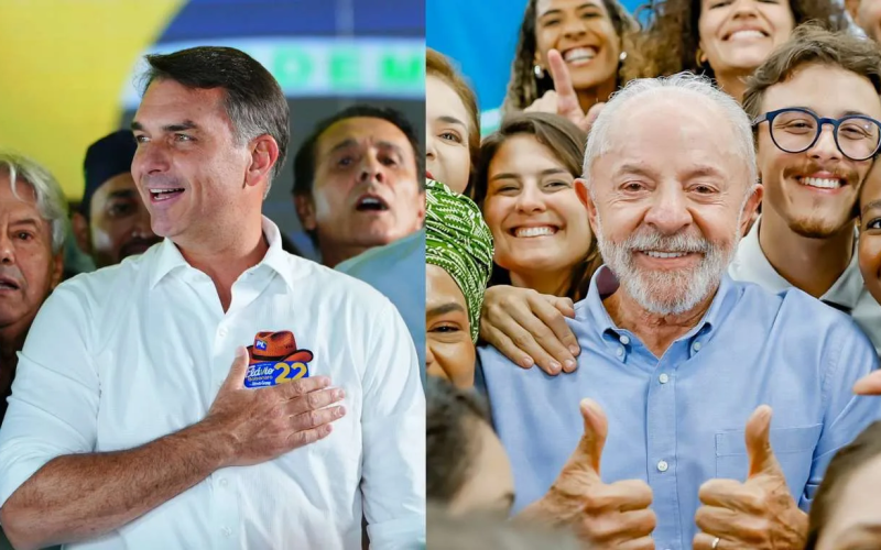 Datafolha surpreendeu na véspera da eleição: Flávio Bolsonaro apareceu à frente de Lula; veja os números