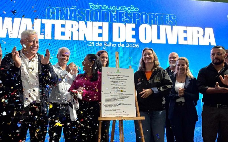 Reinauguração do Ginásio Walternei de Oliveira é celebrada com vitória do Campo Mourão Futsal