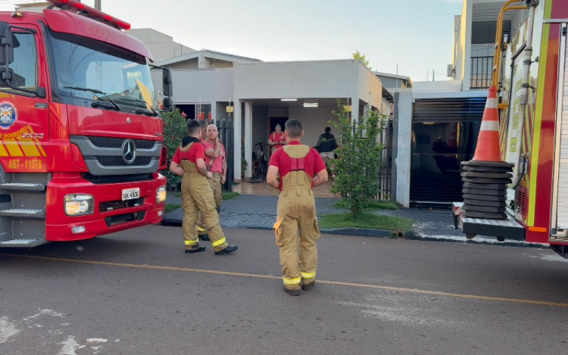 Princípio de incêndio mobiliza Bombeiros no Cidade Alta