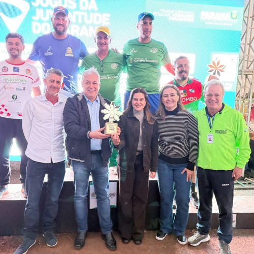 Atletismo de Campo Mourão conquista título geral dos JOJUPs no masculino e feminino com 25 medalhas