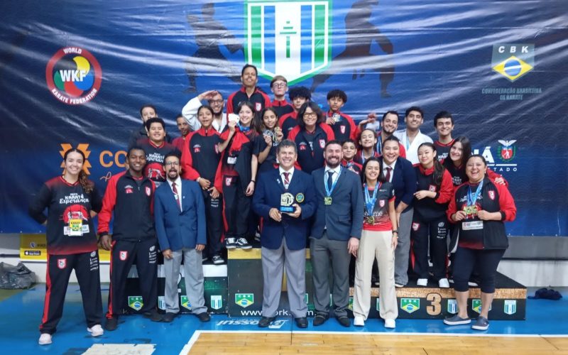 Campo Mourão sediou última fase regional do Circuito Paranaense de Karatê e conquista título geral da competição