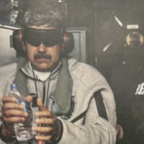 Imagem do DIA – EUA detêm Nicolás Maduro em operação aérea e assumem transição na Venezuela