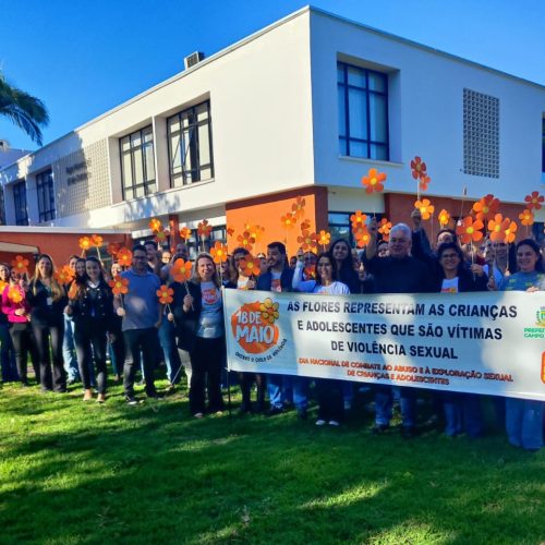 Ações marcam campanha Maio Laranja, de combate a abusos e exploração de crianças e adolescentes