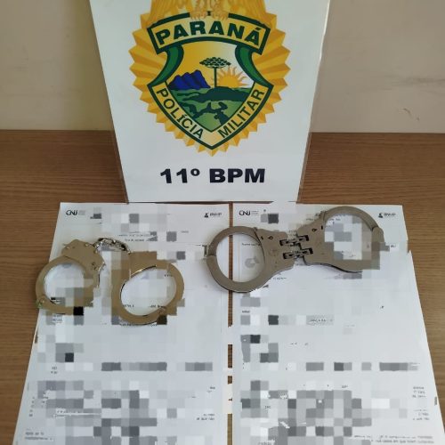 Procurado por homicídio e receptação é preso pela ROTAM em Campo Mourão