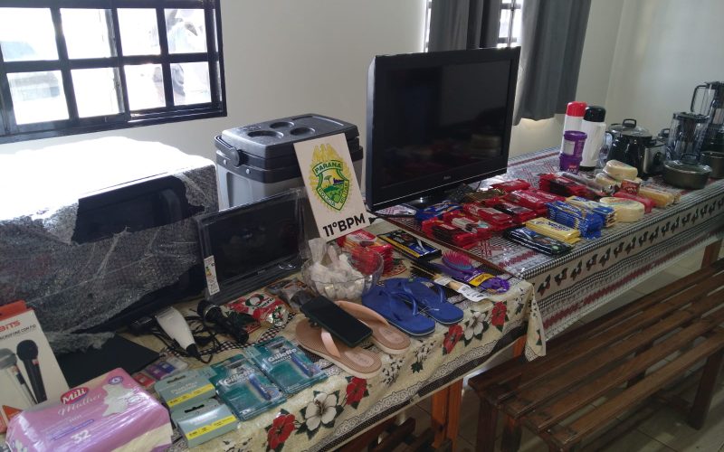 Operação conjunta prende dupla e recupera carga furtada de mercado em Barbosa Ferraz
