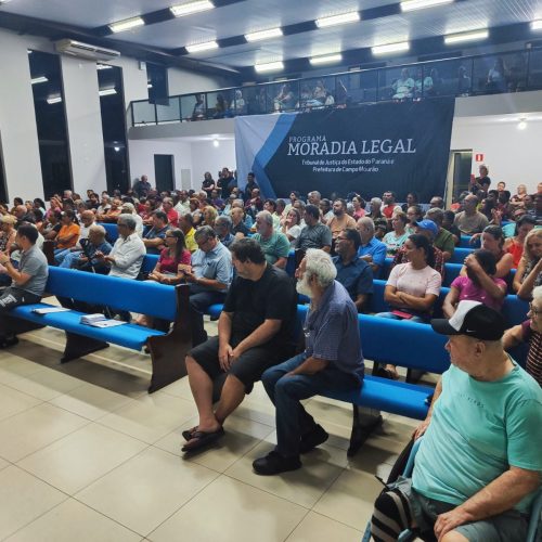 Campo Mourão: programa Moradia Legal inicia nova etapa de regularização de imóveis no Lar Paraná