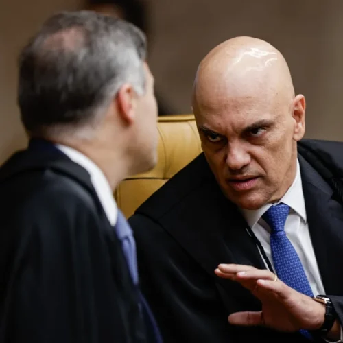 Discussão entre Moraes e Mendonça por pouco não termina em agressão física