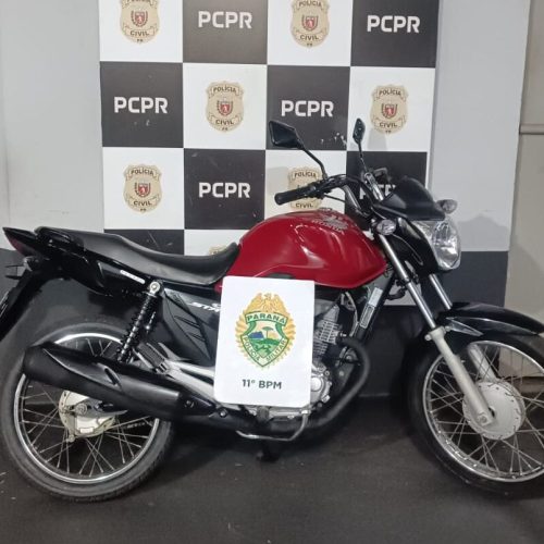 Abordagem Policial em Peabiru Resulta na Apreensão de Menor e Motocicleta