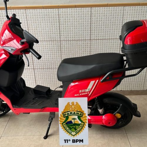 Polícia Recupera Bicicleta Elétrica Furtada em Campo Mourão