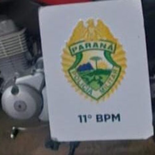 PM recupera moto no Jd silvana