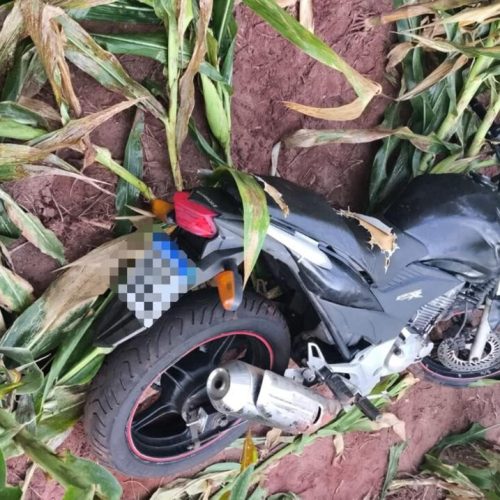Moto furtada e com chassi adulterado é recuperada em Araruna