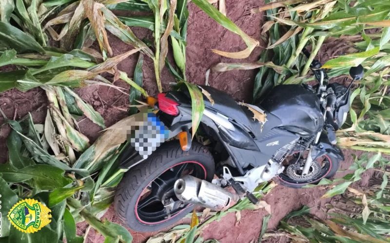 Moto furtada e com chassi adulterado é recuperada em Araruna