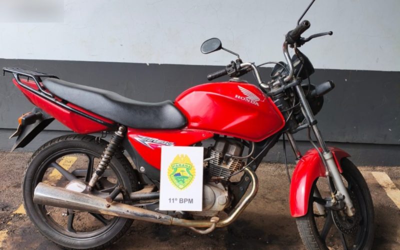 Polícia Militar recupera dois veículos furtados em menos de uma hora no centro de Campo Mourão