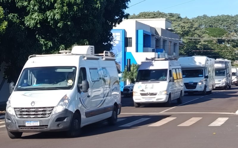 Caravana de Trailers e Motorhomes do Circuito Caminhos do Paraná chegará à Campo Mourão no início de julho