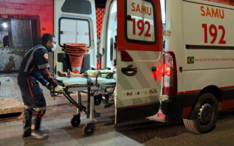 Em Campo Mourão Mulher fica em estado gravíssimo após ser esfaqueada