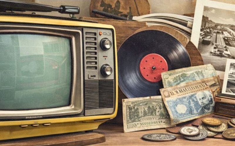 Sabe aquela televisão antiga guardada em casa? Ela pode virar peça de museu!