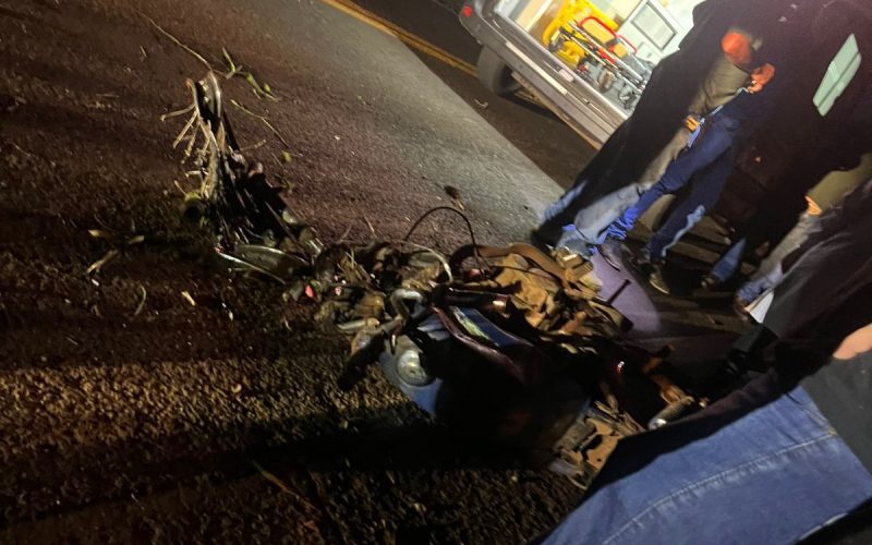 Acidente Fatal na PR-460: Motociclista Morre em Colisão Próximo a Nova Cantu