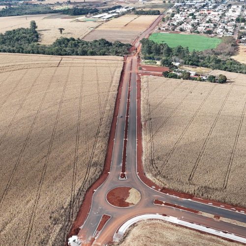 Obras da 4ª Etapa da Avenida João Batista Salvadori avançam com novas melhorias e início da ponte sobre o Rio KM 119