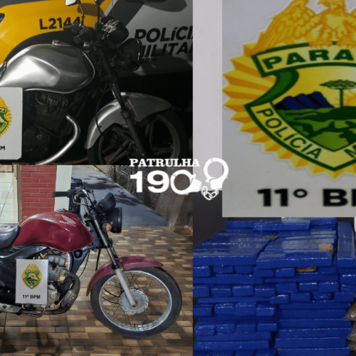 Polícia Militar intensifica combate ao crime com recuperação de veículos e prisão de criminosos na região de Campo Mourão