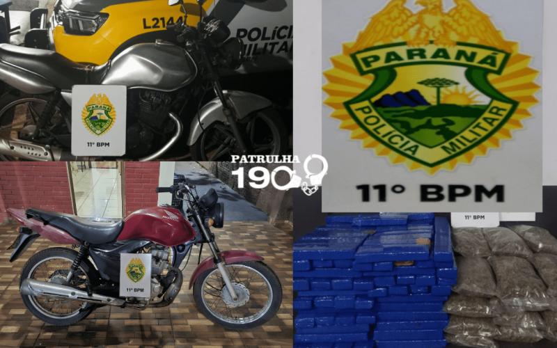 Polícia Militar intensifica combate ao crime com recuperação de veículos e prisão de criminosos na região de Campo Mourão