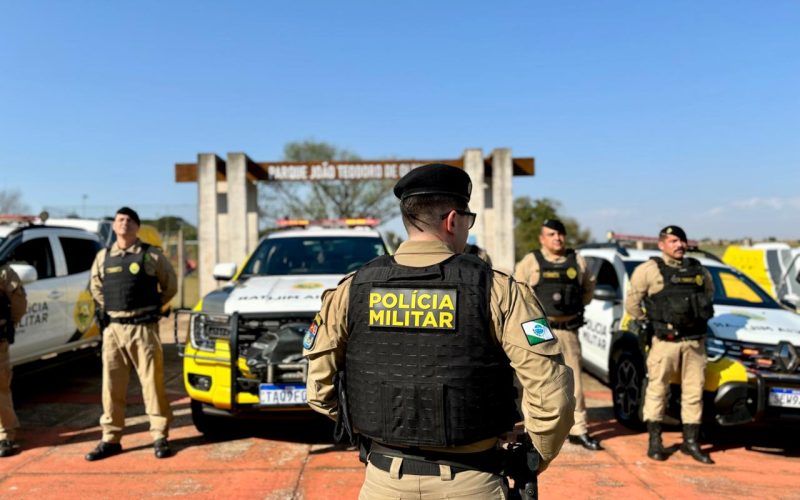 11º BPM realiza lançamento da Operação Força Total XVIII em Campo Mourão
