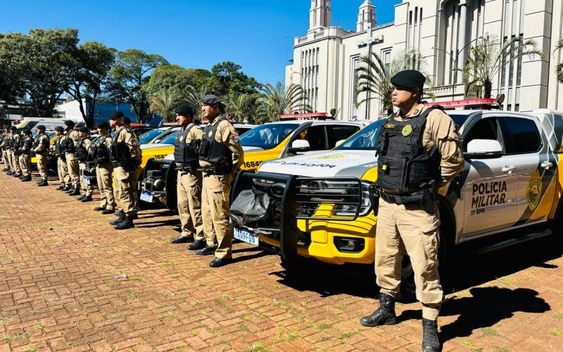 Polícia Militar lança Operação Omnis para reforçar segurança em Campo Mourão e região