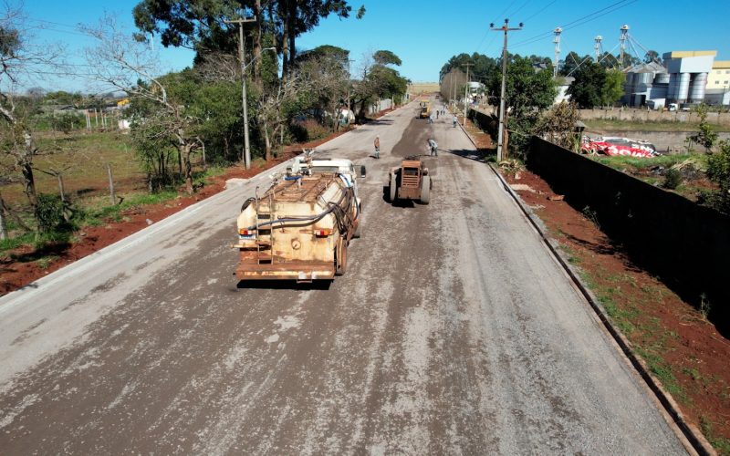 Prefeitura de Campo Mourão atinge 92% de conclusão das obras de pavimentação no Parque Industrial