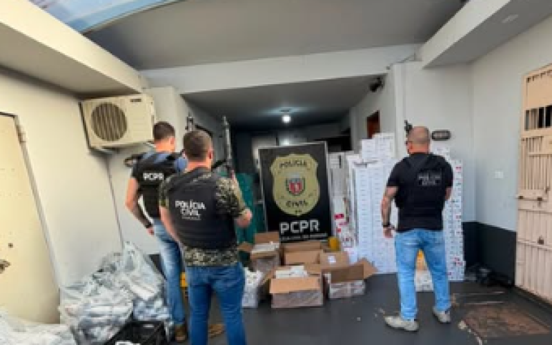 Apreensão milionária: Polícia Civil desmascara falso roubo e descobre carga de R$ 4 milhões em Campo Mourão